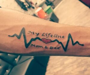 35 Unique Lifeline Tattoo Ideas That Will Make You Cry! - Tattoo Twist